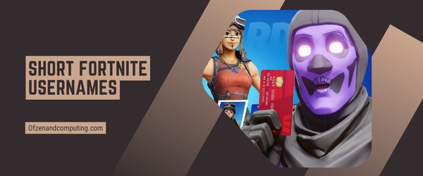 Short Fortnite Usernames 2025 (Usernames)