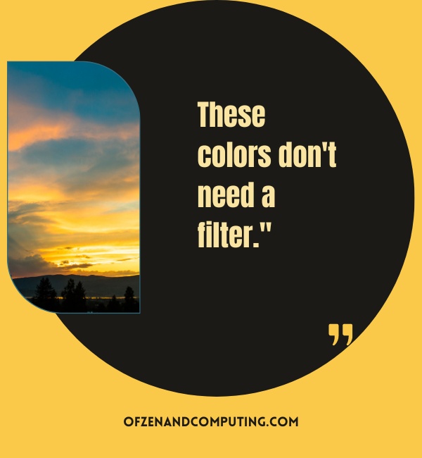 Sunset Sky Captions For Instagram (2025)