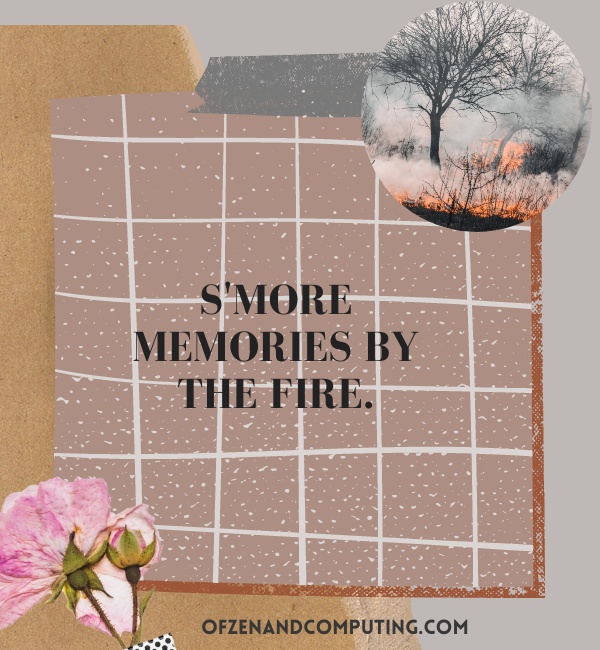 Winter Fire Captions For Instagram (2025)