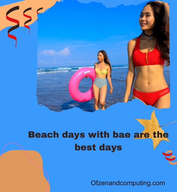 Beach Captions With Boyfriend For Instagram (2025)