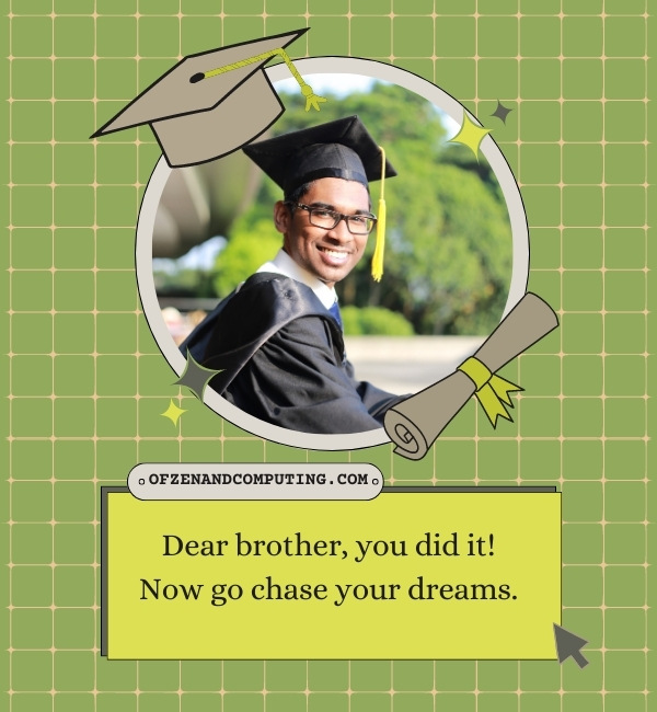 Brother Graduation Instagram Captions (2025)