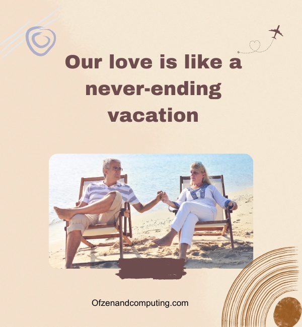 Couple Vacation Captions For Instagram (2025)