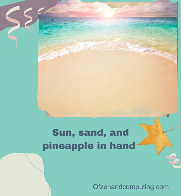 Cute Beach Captions For Instagram (2025)