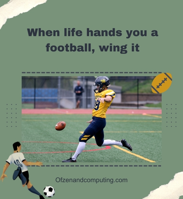 Funny Football Captions For Instagram (2025)