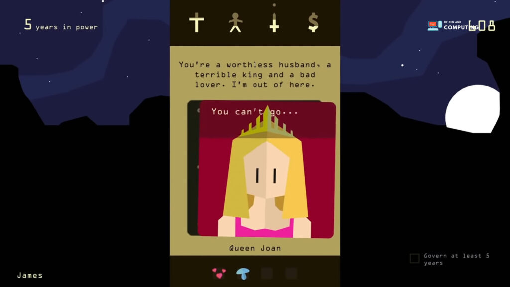 Best Real Life Simulation Games: Reigns