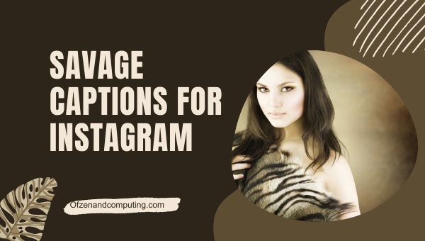 Savage Captions For Instagram ([cy]) Unleash Your Wit