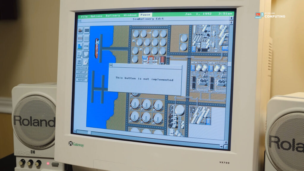 SimRefinery a Real Life Simulation Game
