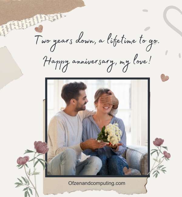2 Year Anniversary Captions For Instagram (2025)