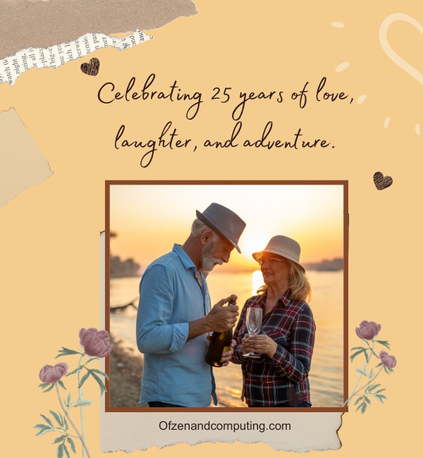 25th Wedding Anniversary Captions For Instagram (2025)