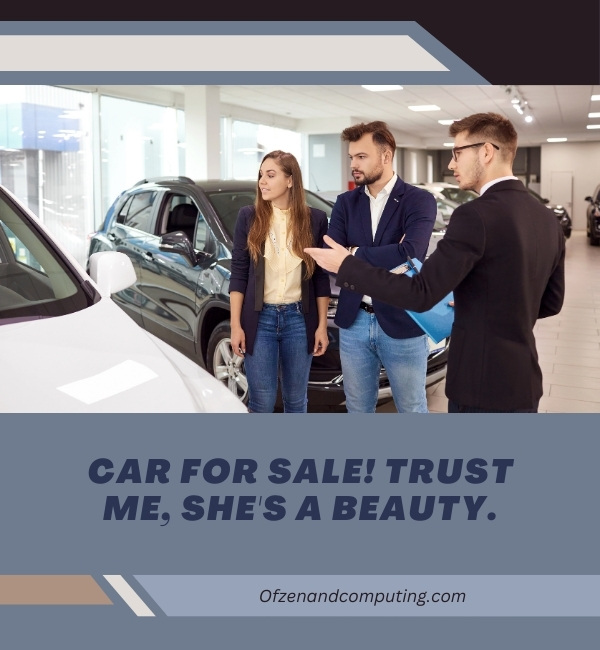 Car Selling Captions Instagram (2025)