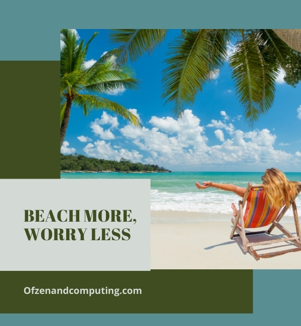 Catchy Beach Captions For Instagram (2025)