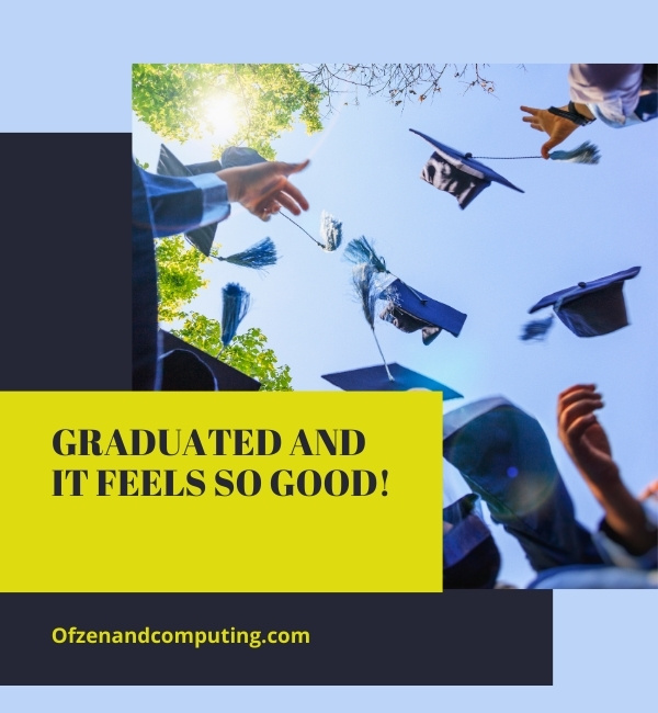 Catchy Graduation Captions For Instagram (2025)