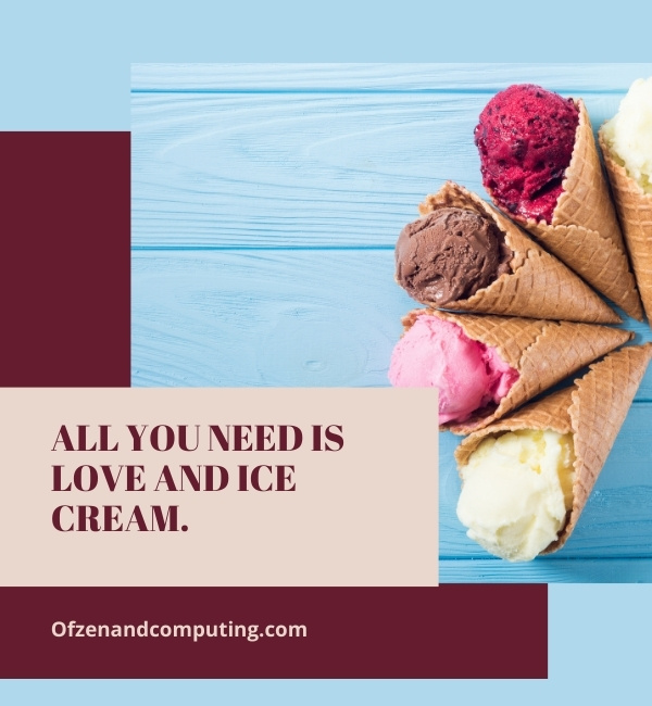 Catchy Ice Cream Captions For Instagram (2025)