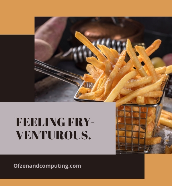 Catchy Instagram Captions For French Fries (2025)