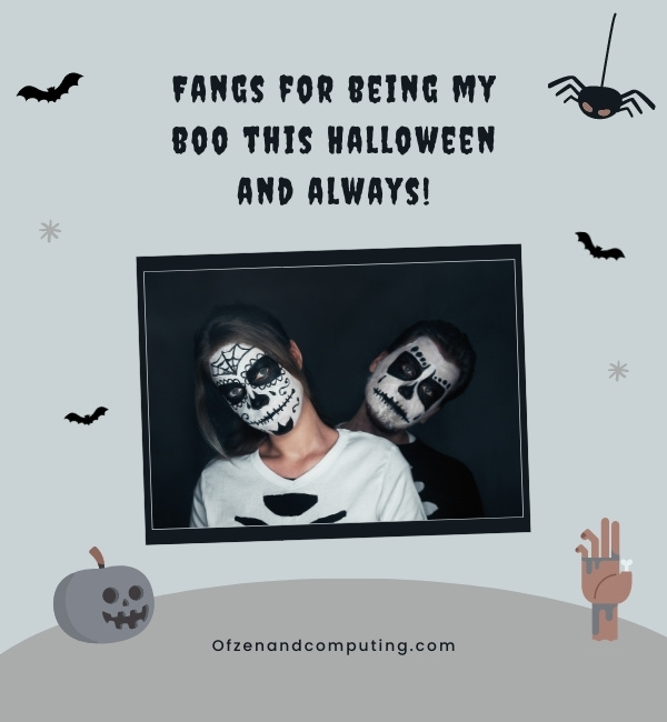 Cheesy Halloween Couple Captions For Instagram (2025)