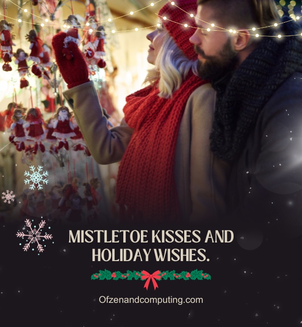 Christmas Couple Captions For Instagram (2025)