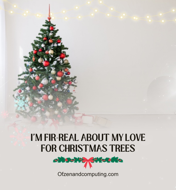 Christmas Tree Captions For Instagram (2025)