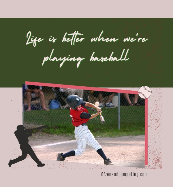 Clever Baseball IG Captions For Instagram (2025)