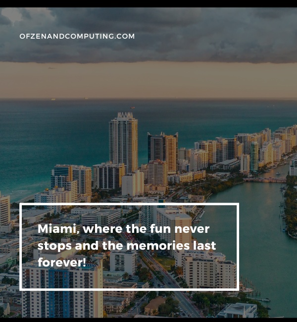 Clever Miami Instagram Captions (2025)