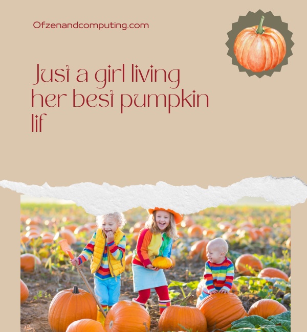 Clever Pumpkin Patch Captions For Instagram (2025)