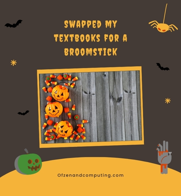 College Halloween Captions For Instagram (2025)