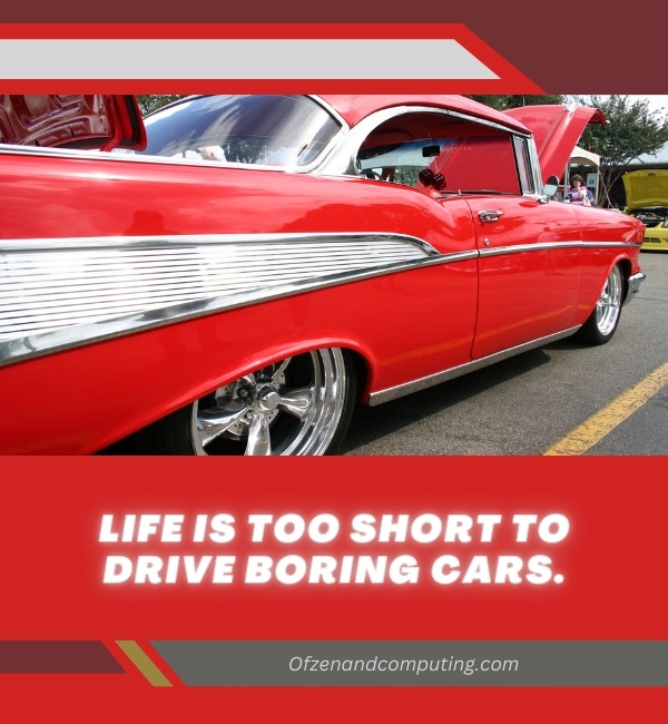 Cool Car Captions For Instagram (2025)