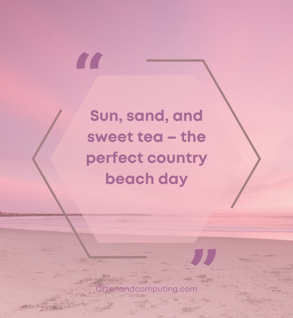 Country Beach Captions For Instagram (2025)