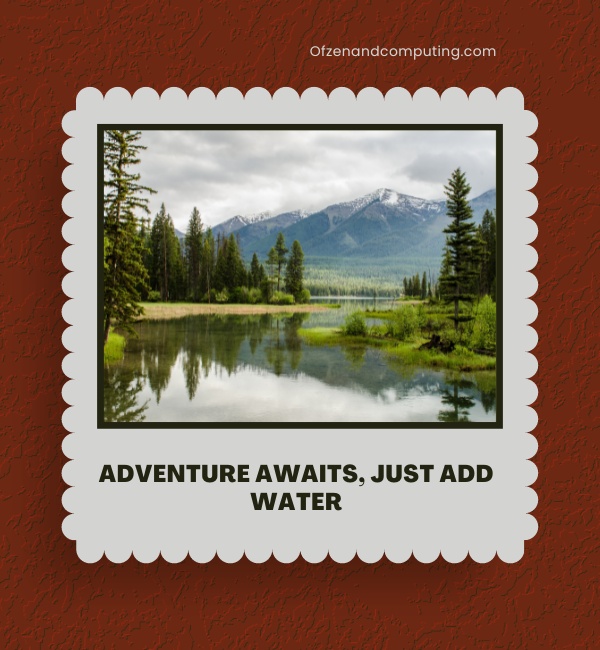 Creative Instagram Lake Captions For Instagram (2025)