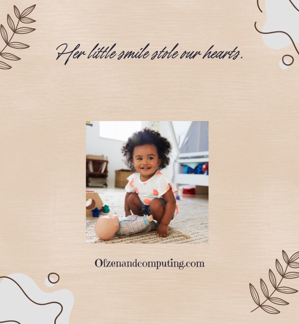 Cute Baby Girl Captions For Instagram (2025)