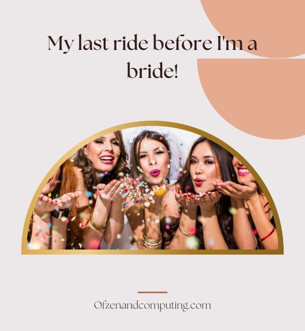 Cute Bachelorette Captions For Instagram (2025)