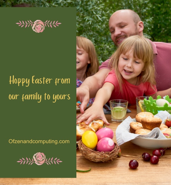 Easter Instagram Captions Family