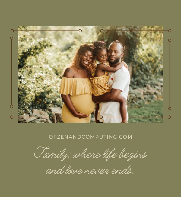 Family Photoshoot Captions For Instagram (2025)