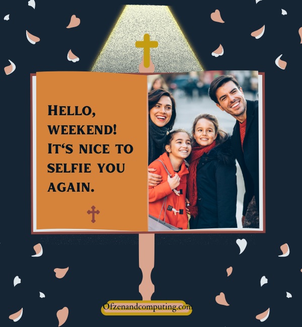 Friday Selfie Captions For Instagram (2025)