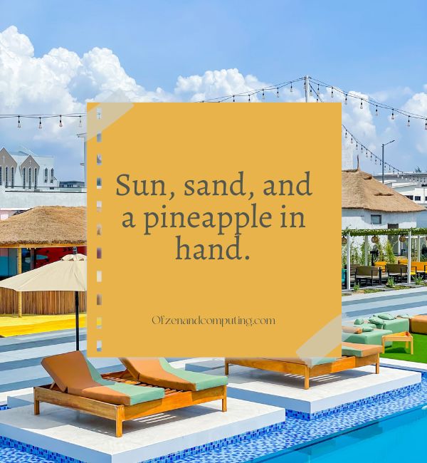 Good Beach Captions For Instagram