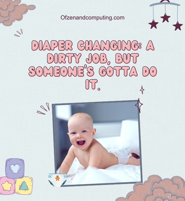 Good Diaper Captions For Instagram (2025)