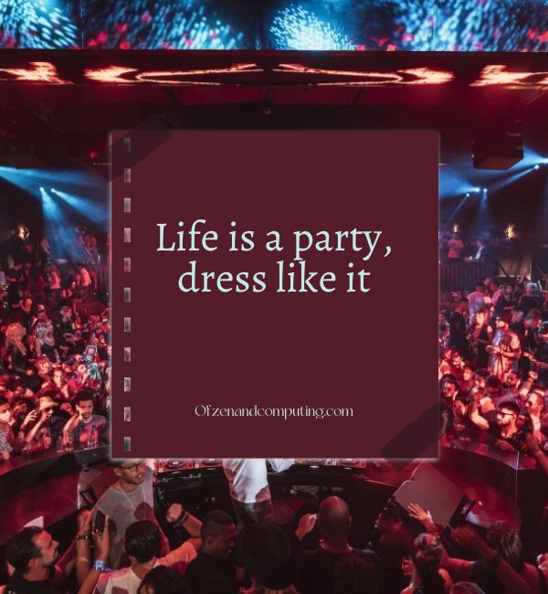 Good Instagram Captions For Parties