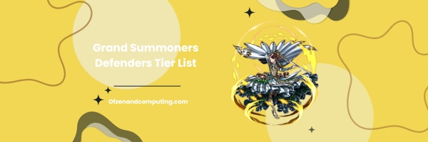 Grand Summoners Defenders Tier List 2025