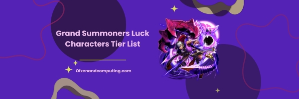 Grand Summoners Luck Characters Tier List 2025