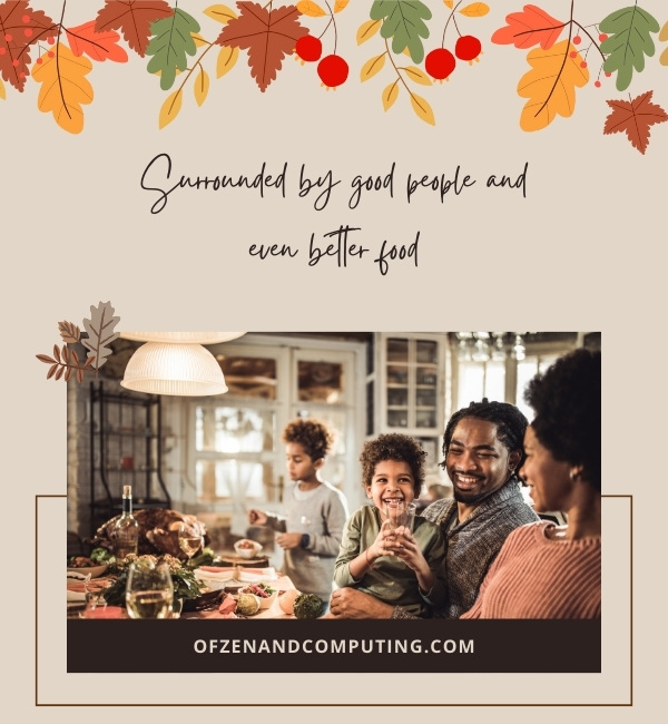Happy Thanksgiving Captions For Instagram (2025)