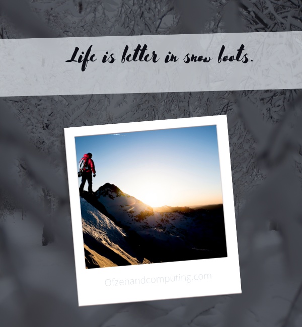 Inspirational Winter Captions For Instagram (2025)
