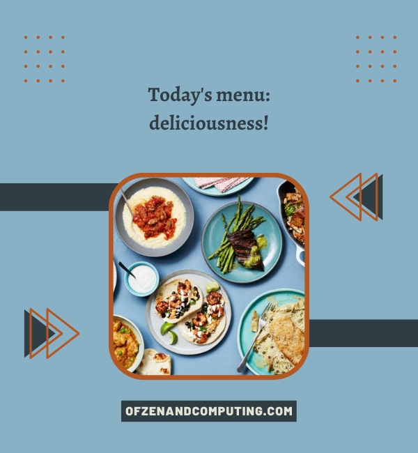 Instagram Captions For Food You Cooked