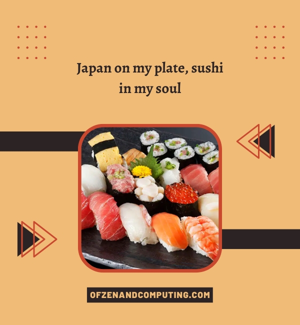 Japanese Food Captions For Instagram