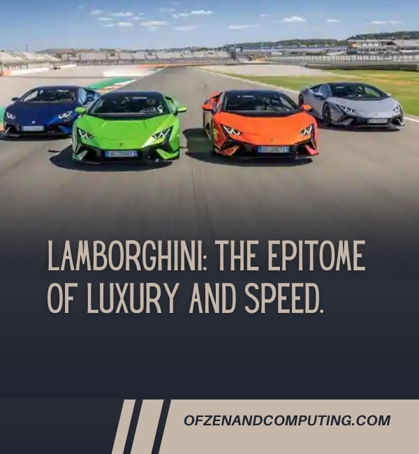 Lamborghini Quotes Captions For Instagram (2025)
