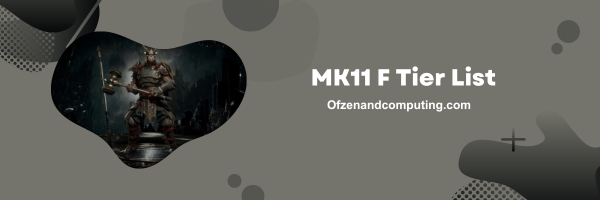 MK11 F Tier List 2025: The Strugglers