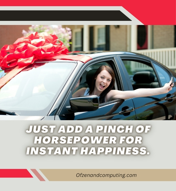 New Car Captions For Instagram (2025)