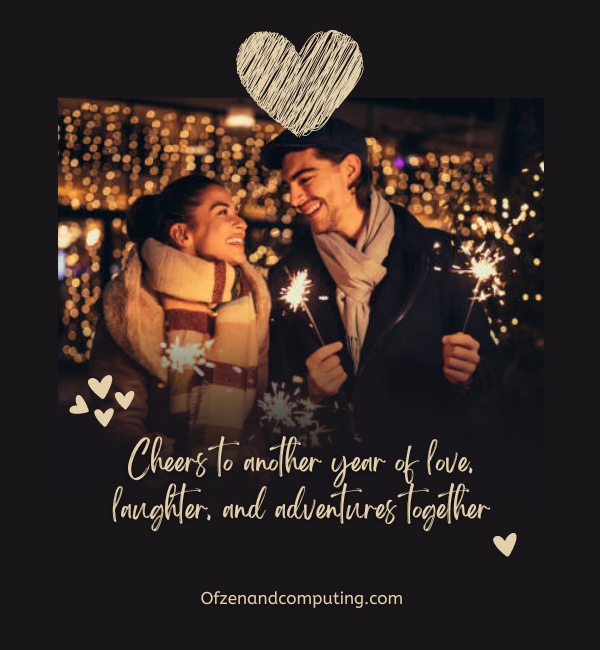 New Year Instagram Captions For Couples (2025)
