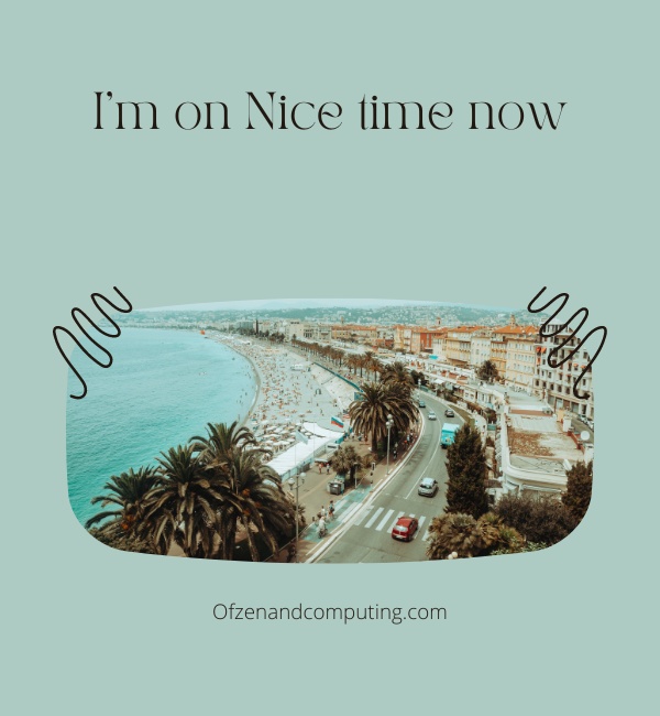 Nice France Captions For Instagram (2025)