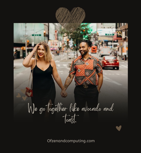 Non Cheesy Couple Captions For Instagram (2025)
