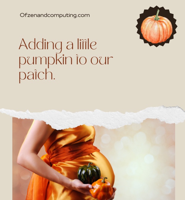 Pregnant Pumpkin Patch Captions For Instagram (2025)