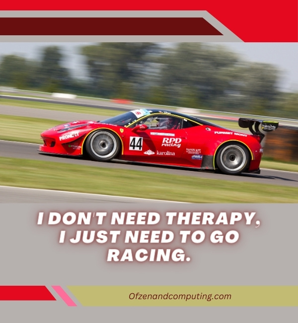 Race Car Captions For Instagram (2025)